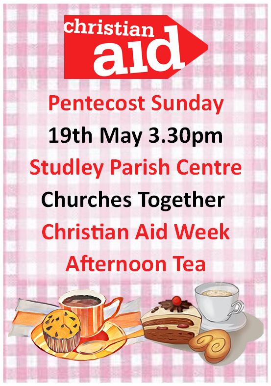 Christian Aid week afternoon t